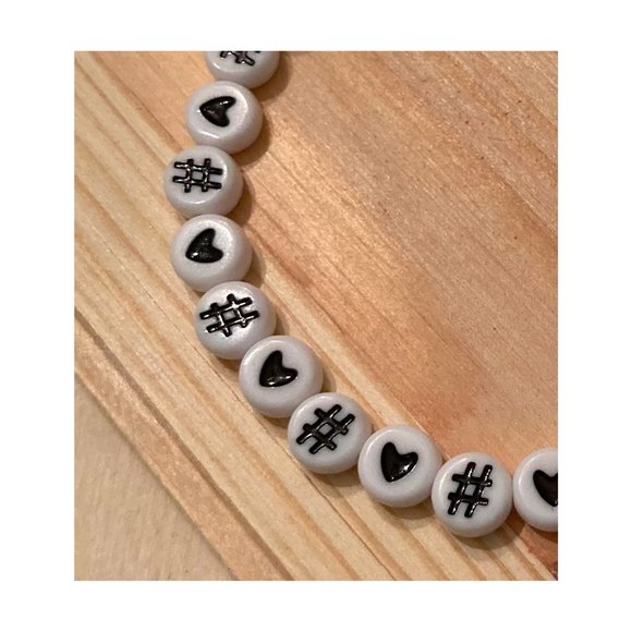 Handmade Hashtag Love Bracelet - Picture 2 of 2